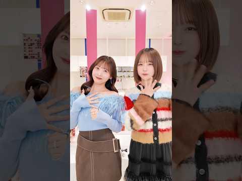 なえなのさんとぜんかわ🧏🏻‍♀️🤍　#櫻井優衣 #恋髪オーディション#ぜんぶ可愛いのせい #FRUITSZIPPER #ふるっぱー