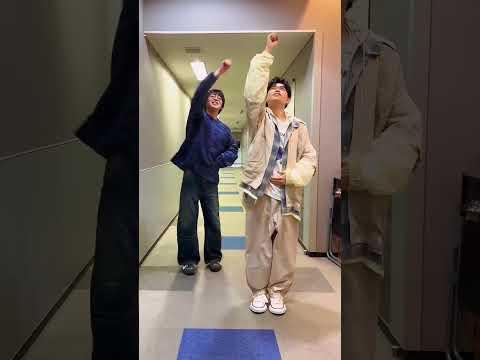 鷹也と一緒に #もしものダンス 踊ったよー！🦅❤️‍🔥 今年もよろしく頼むぜあにき👓