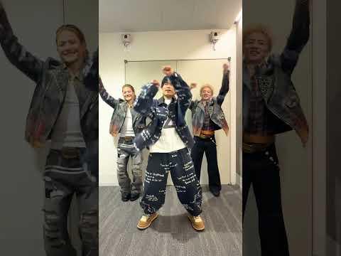 「ミュージックステーション SUPERLIVE 2025」にてお会いできましたー！❤️‍🔥#THERAMPAGE #岩谷翔吾 さん #浦川翔平 さんと一緒に #もしものダンス 踊ったよ！🕺✨